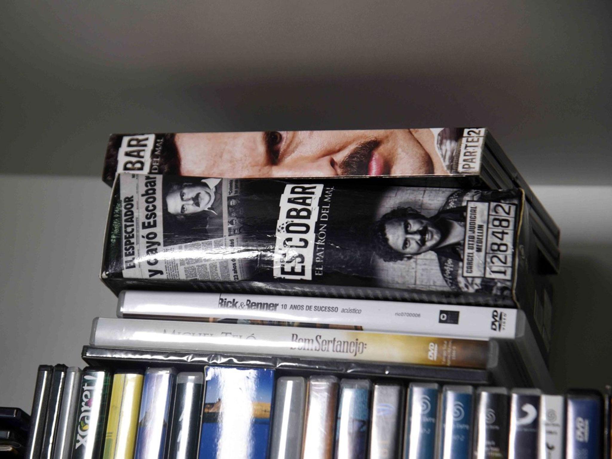 Jarvis Chimenes Pavao had a TV series about the life of Pablo Escobar among his DVD collection