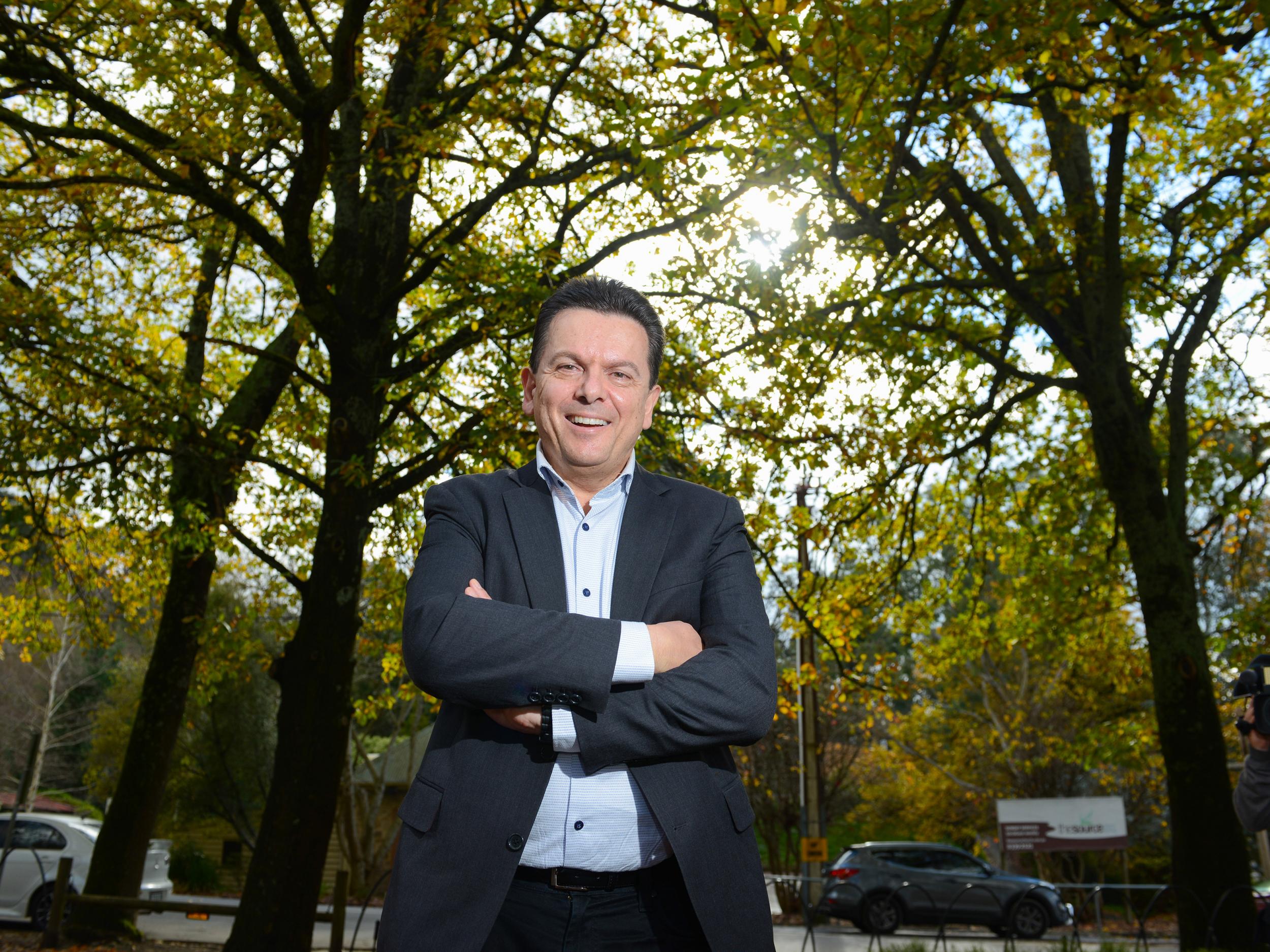 Nick Xenophon, leader of the Nick Xenophon Team political party