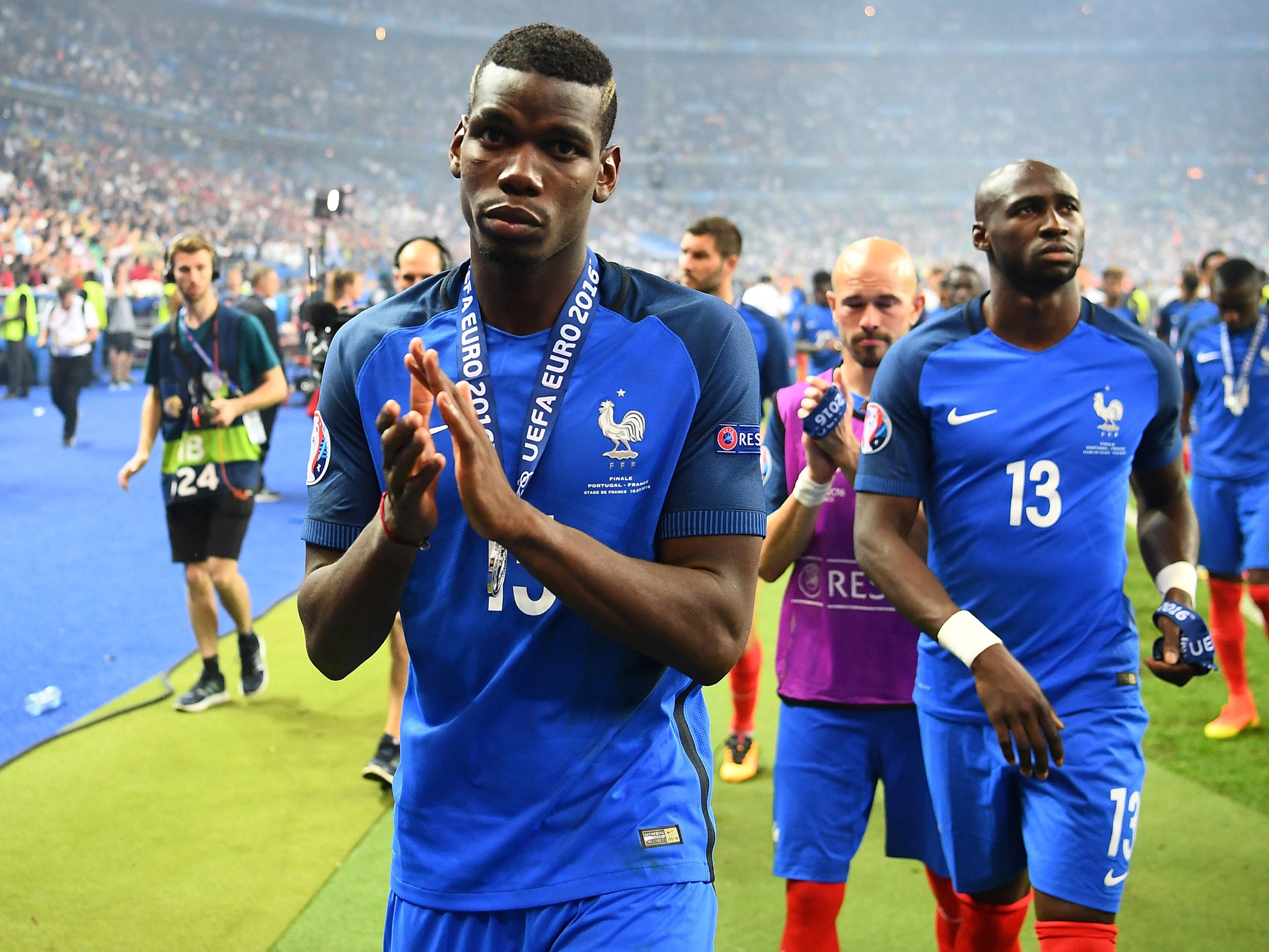 Paul Pogba is expected to join Manchester United this week