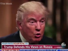 Donald Trump ridiculed for confused explanation of Ukranian conflict