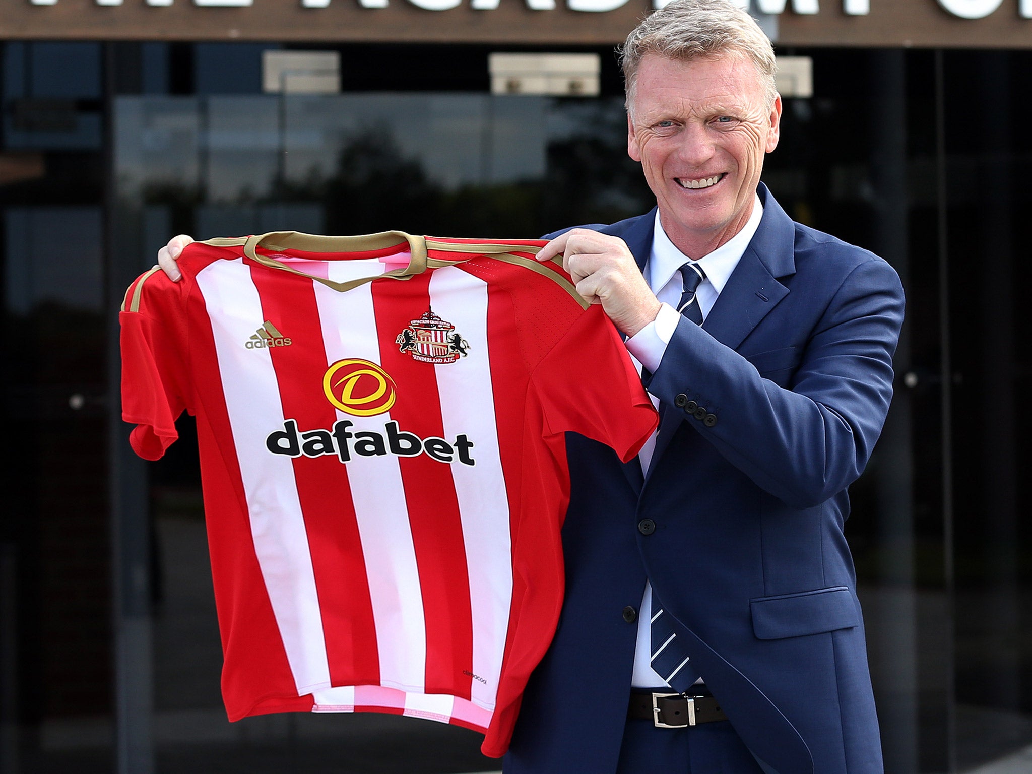 David Moyes is unveiled as Sunderland manager