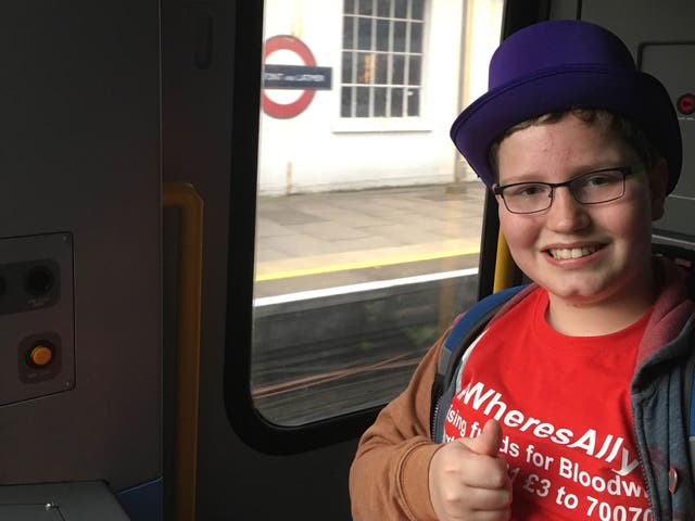 Alasdair Clift, 13, completed the challenge in memory of his older brother, who died from lymphoma in March.