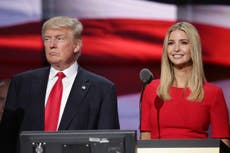 Read more

Donald Trump hopes Ivanka would 'find another job' if she was harassed