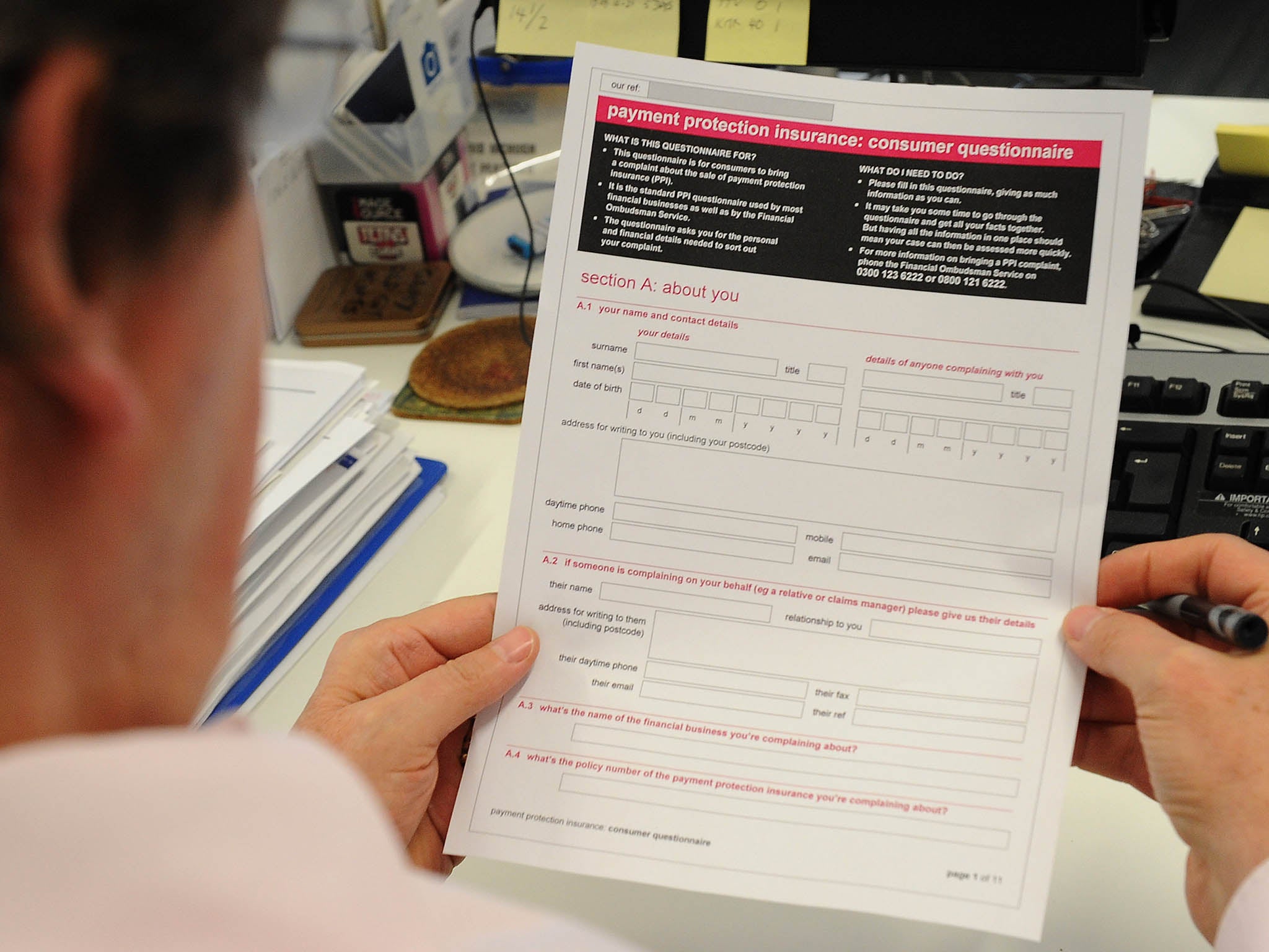 Claiming back mis-sold PPI can be as simple as filling in a single form.