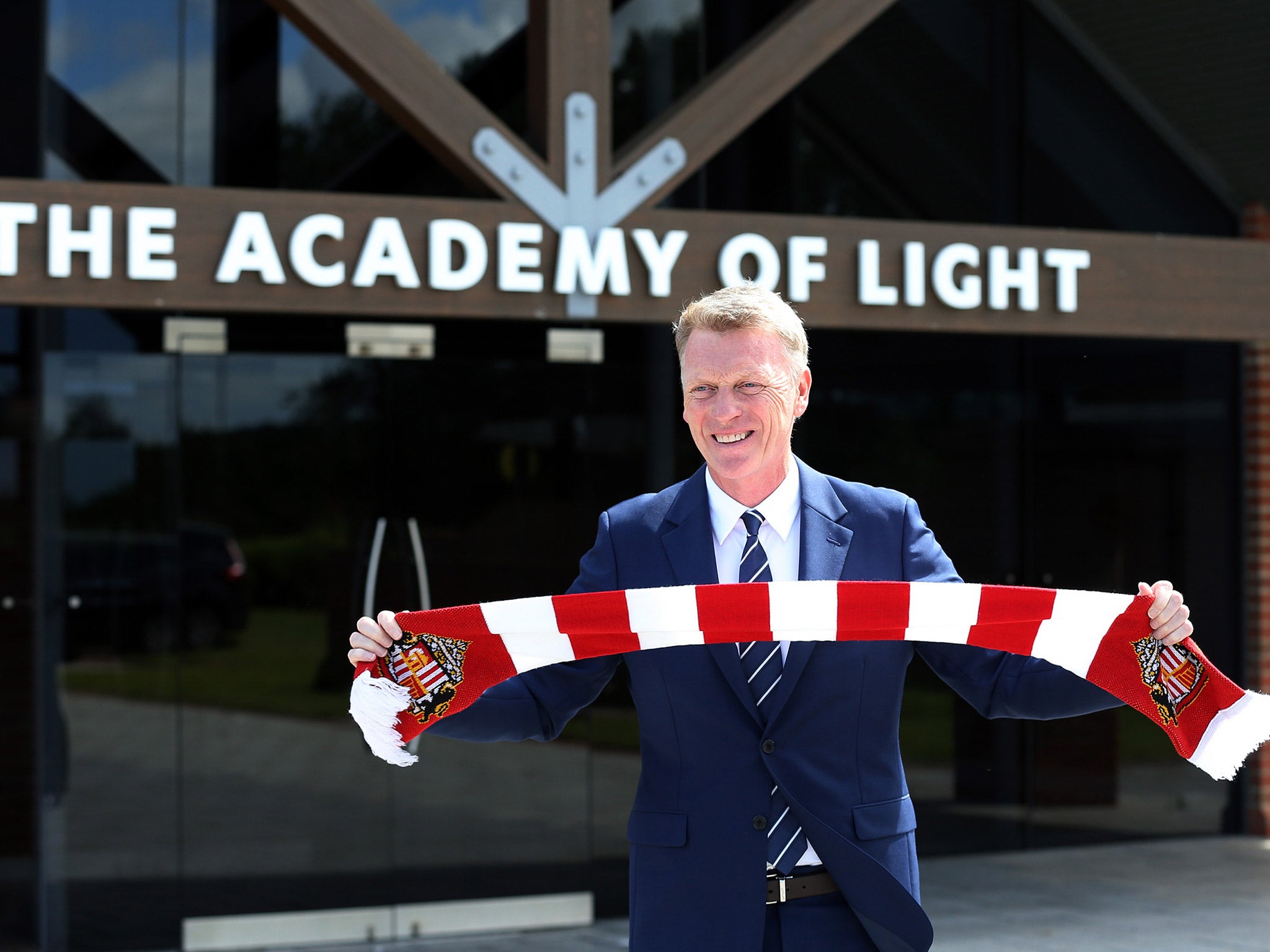 Moyes returns to the Premier League after a year in Spain with Real Sociedad