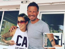 Clattenburg has Champions League trophy tattooed on his arm
