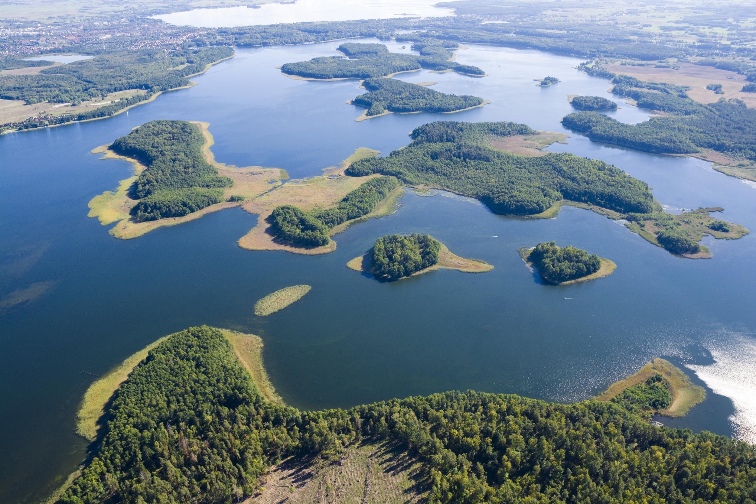 &#13;
Watersports enthusiasts can get their thrills in the picturesque Masurian Lake District &#13;