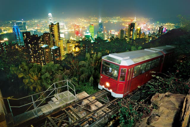 Scale Victoria Peak and capture stunning views on the 125-year-old Peak Tram