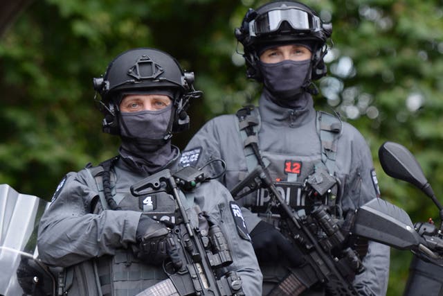The first of 600 new armed counter-terrorism officers were deployed from Hyde Park in London to be put on public patrol
