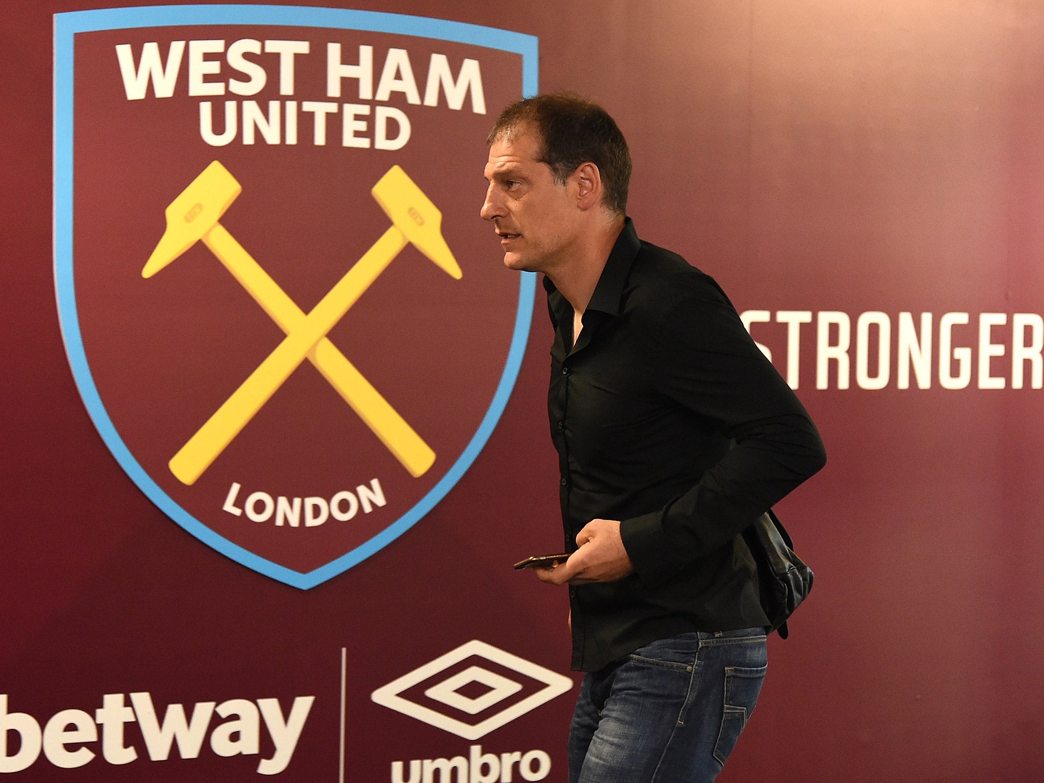 Slaven Bilic is preparing to lead West Ham at the Olympic Stadium for the first time