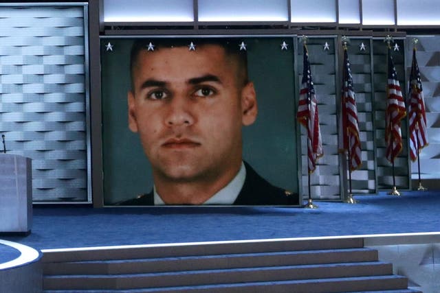US Army Captain Humayun Khan was killed in 2004