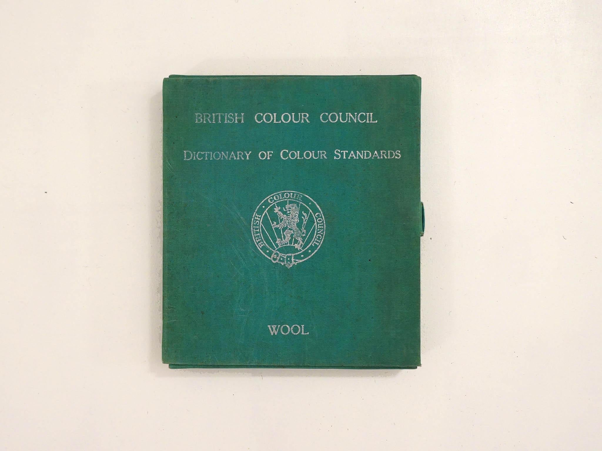 The colour dictionary was used by the government, Army and Royal Mail