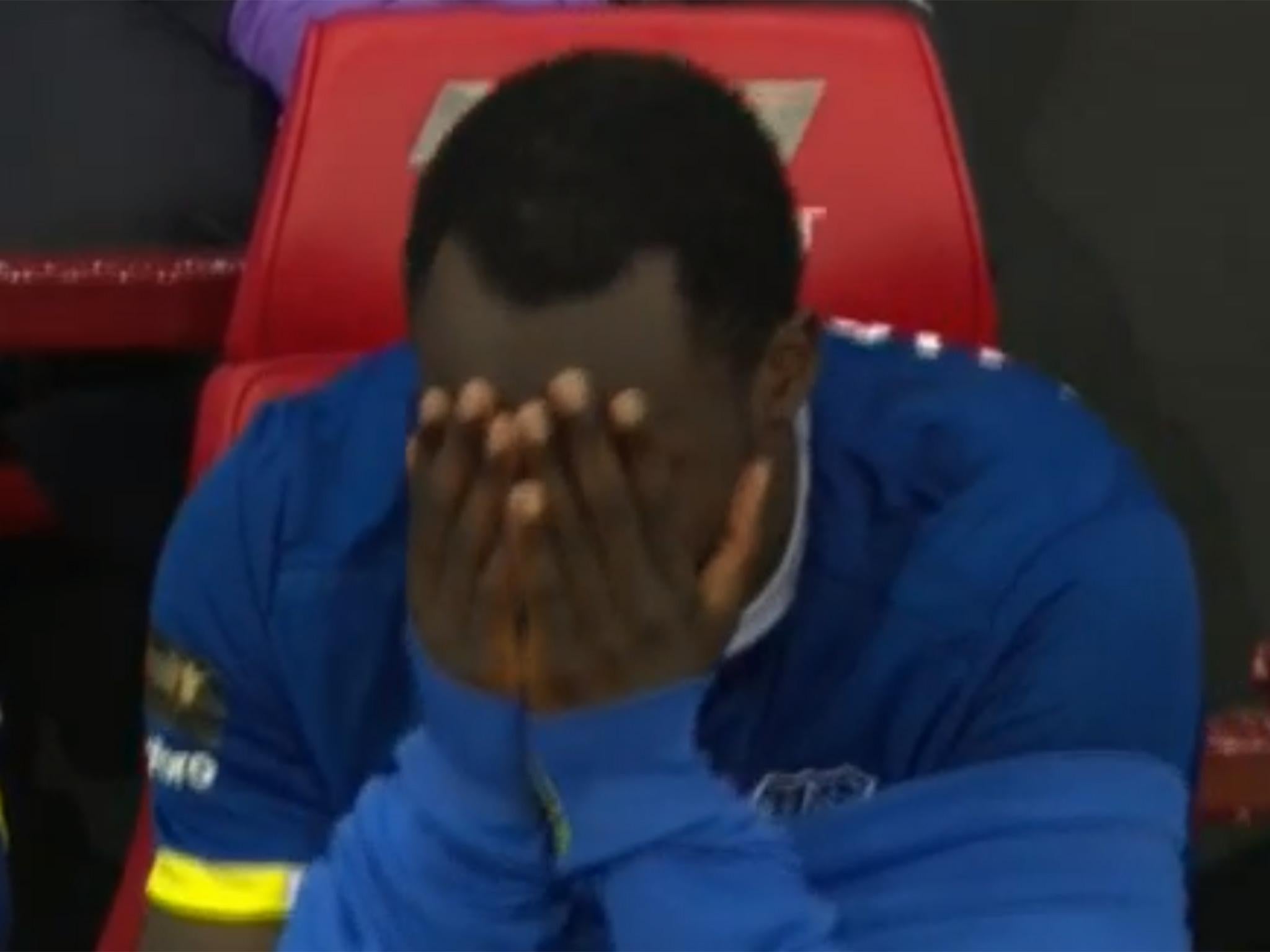 Lukaku appeared to react to news of Martinez's appointment