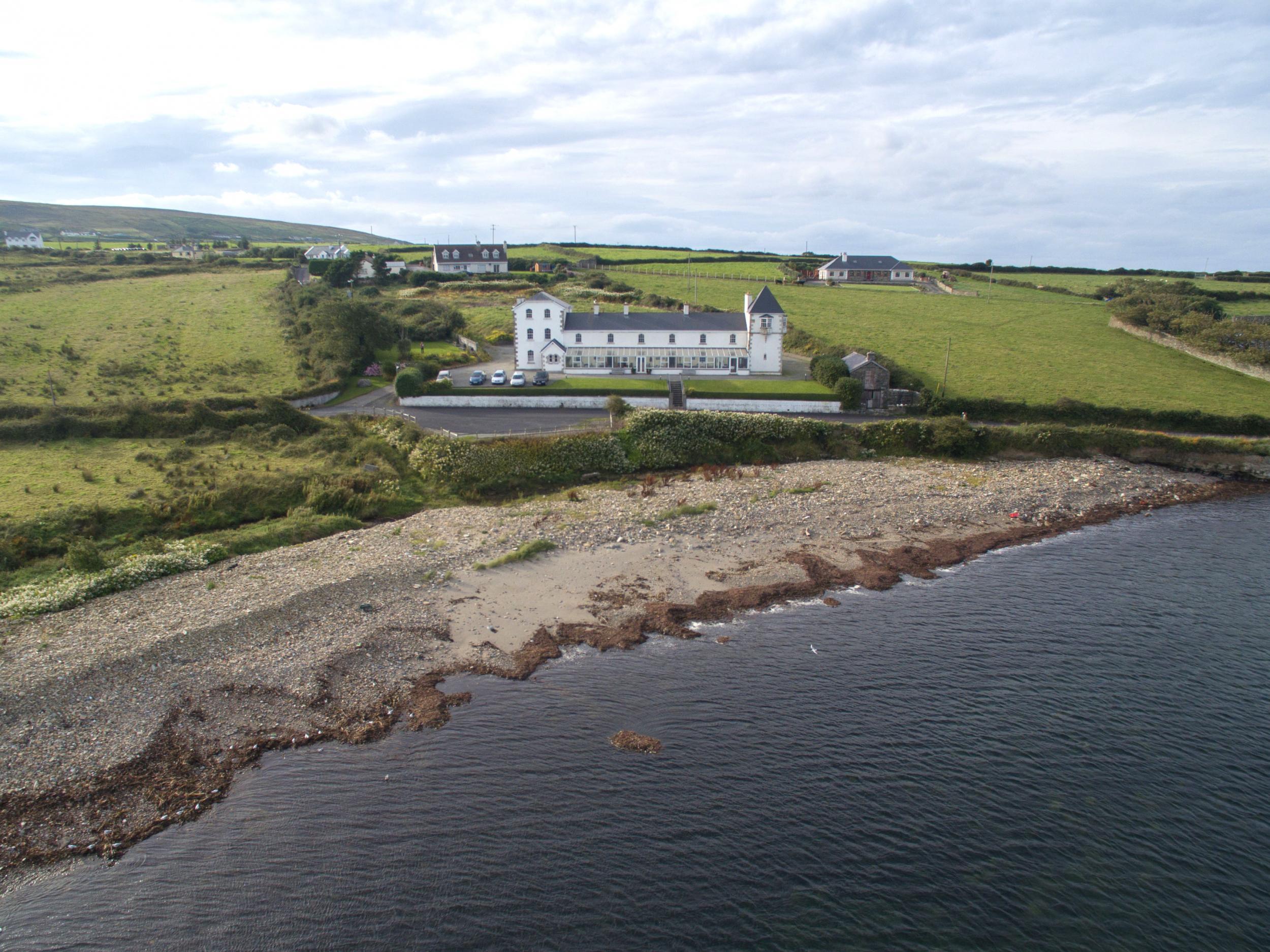 This former coast guard HQ is perched on Ireland’s rugged West Coast