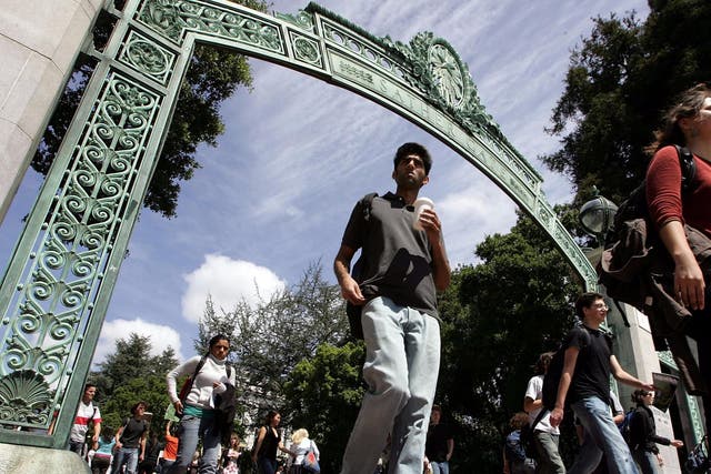 UC Berkeley, pictured