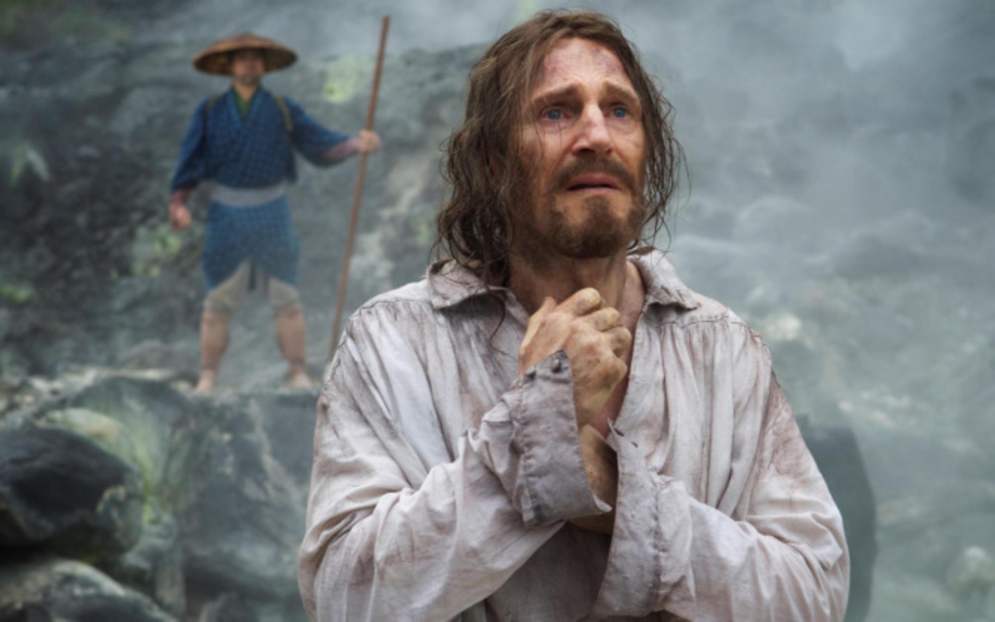 Liam Neeson in ‘Silence’, a film that was a passion project for director Scorsese