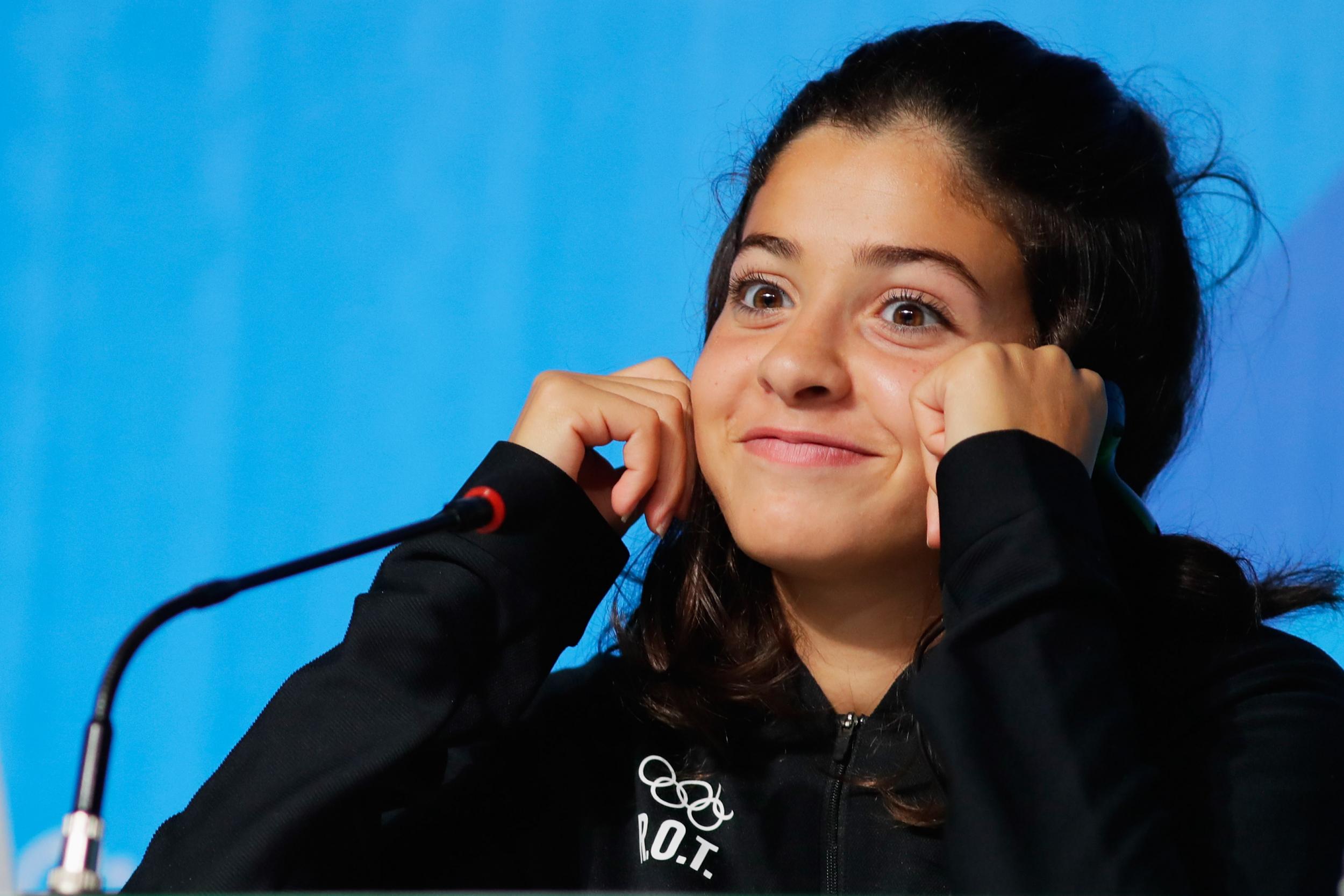 Yusra Mardini Olympic Syrian Refugee Who Swam For Three Hours In Sea To Push Sinking Boat