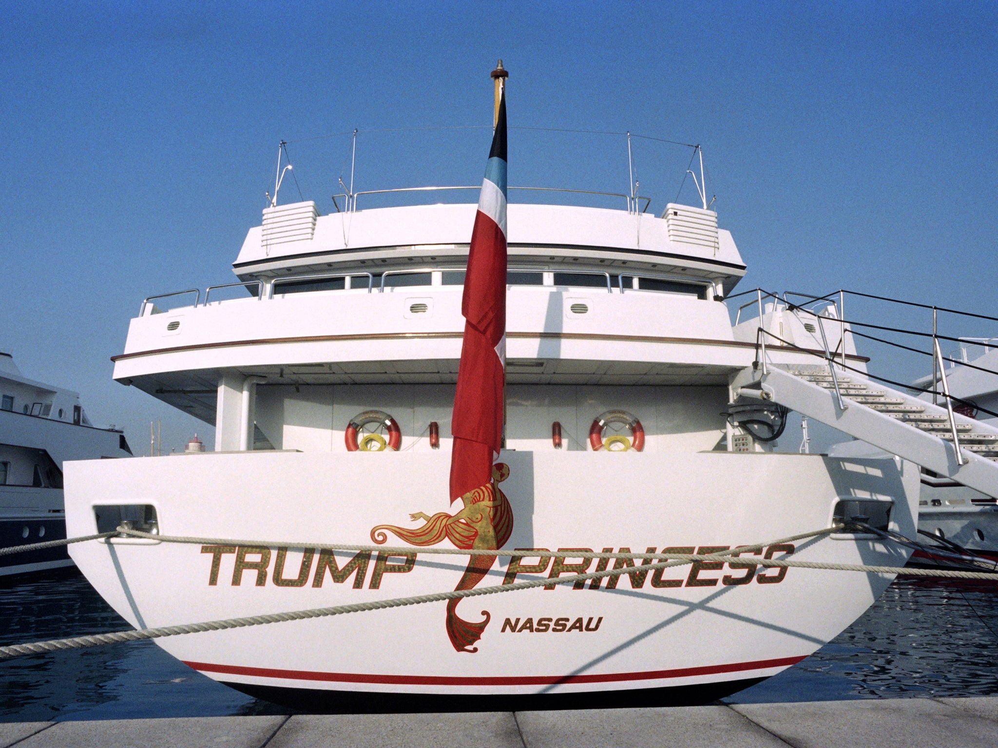 Donald Trump later renamed the yacht