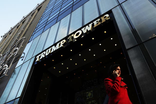 The property tycoon turned Bonwit Teller’s flagship department store in New York into Trump Tower (G