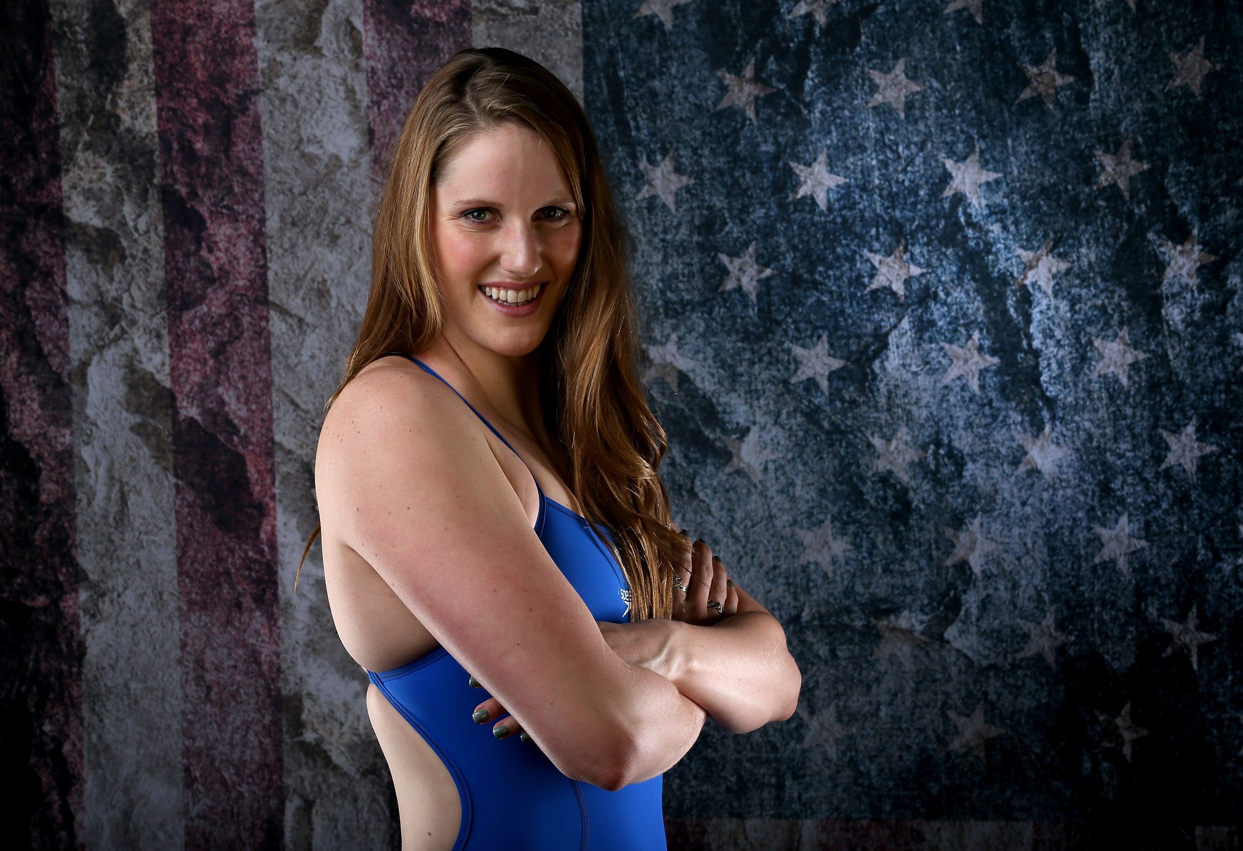 Swimmer Missy Franklin poses for a portrait at the 2016 Team USA Media Summit at The Beverly Hilton Hotel on March 7, 2016 in Beverly Hills, California