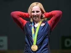 Rio 2016: United States secure first gold medal of the Olympic Games as Virginia Thrasher wins 10m air rifle