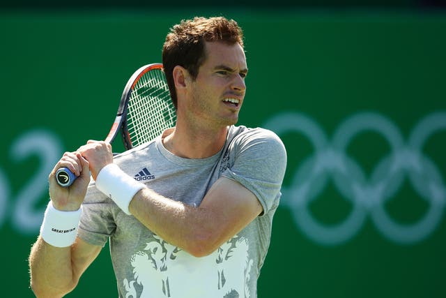 Andy Murray begins his Olympic Games gold medal defence against Viktor Troicki