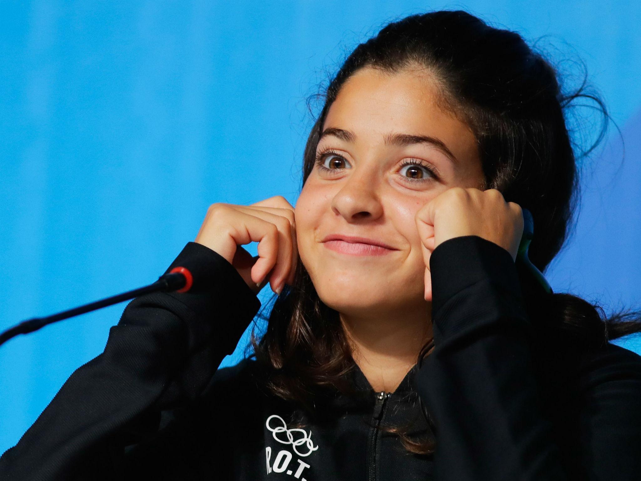 Olympic swimmer Yusra Mardini swam for three hours in the ocean and saved fellow refugees as she fled war-torn Syria
