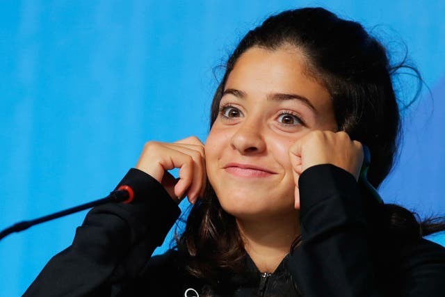 Olympic swimmer Yusra Mardini swam for three hours in the ocean and saved fellow refugees as she fled war-torn Syria