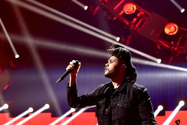 The Weeknd. Credit: Kevin Winter/Getty