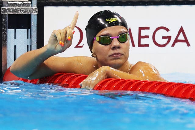 Efimova was initially banned along with six other Russian swimmers
