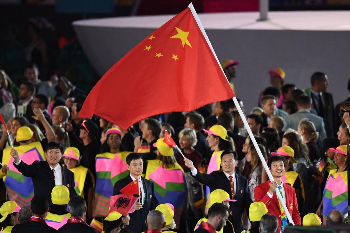 Rio 2016 Wrong Chinese Flag Used In Medal Ceremonies The Independent The Independent