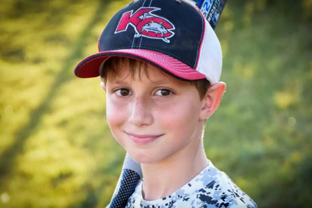 Caleb Schwab, 10, died in the incident