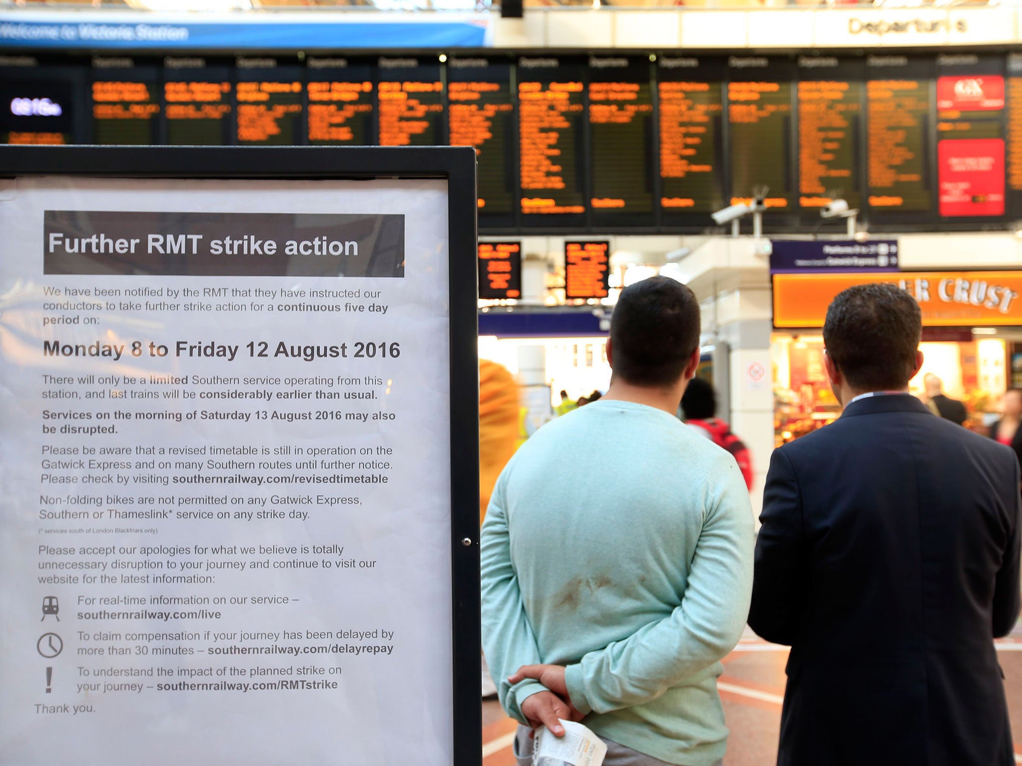 The bitter dispute between Southern and the RMT union has caused frequent cancellations