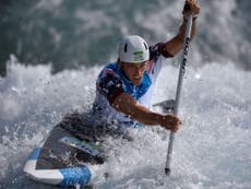 Read more

'That was catastrophic,' admits Florence, as he blows canoe gold