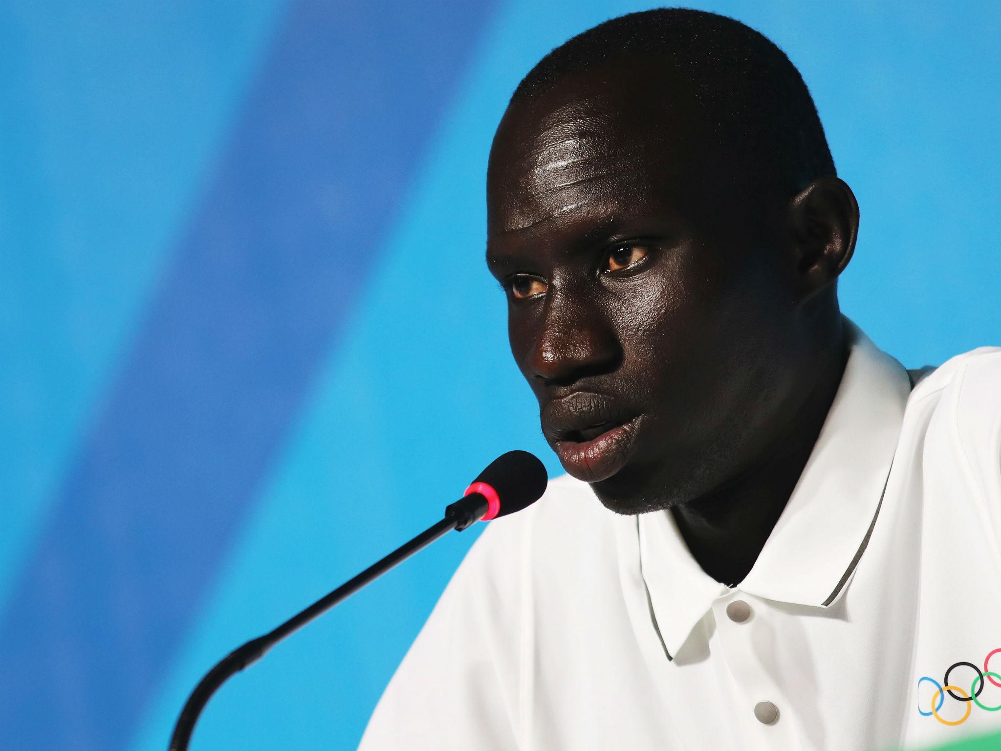 Yiech Pur Biel, a runner from South Sudan