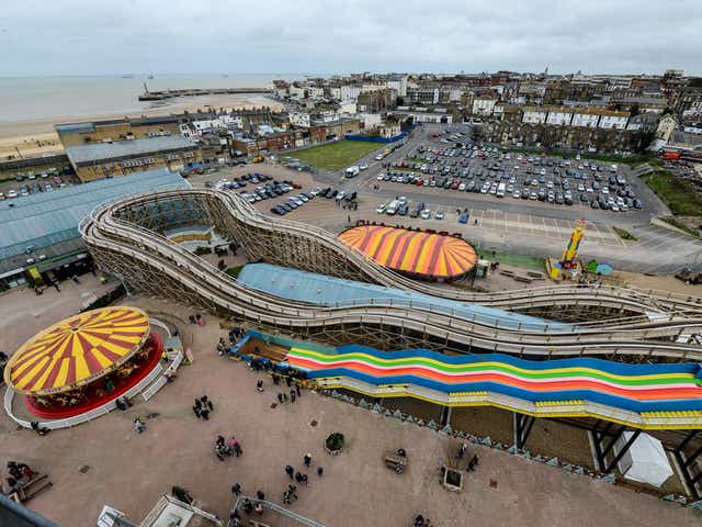 A theme park of a theme park has not proved a hit for newly hip Margate