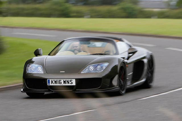 The twin-turbocharged 4.4-litre V8 engine produces a mighty 650bhp and 604lb ft
