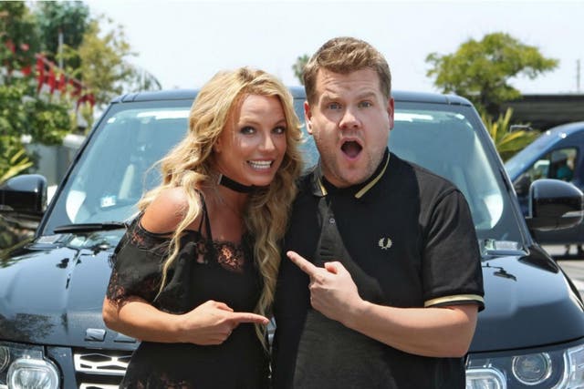 Britney Spears releases her new album the day after appearing on Carpool Karaoke with James Corden