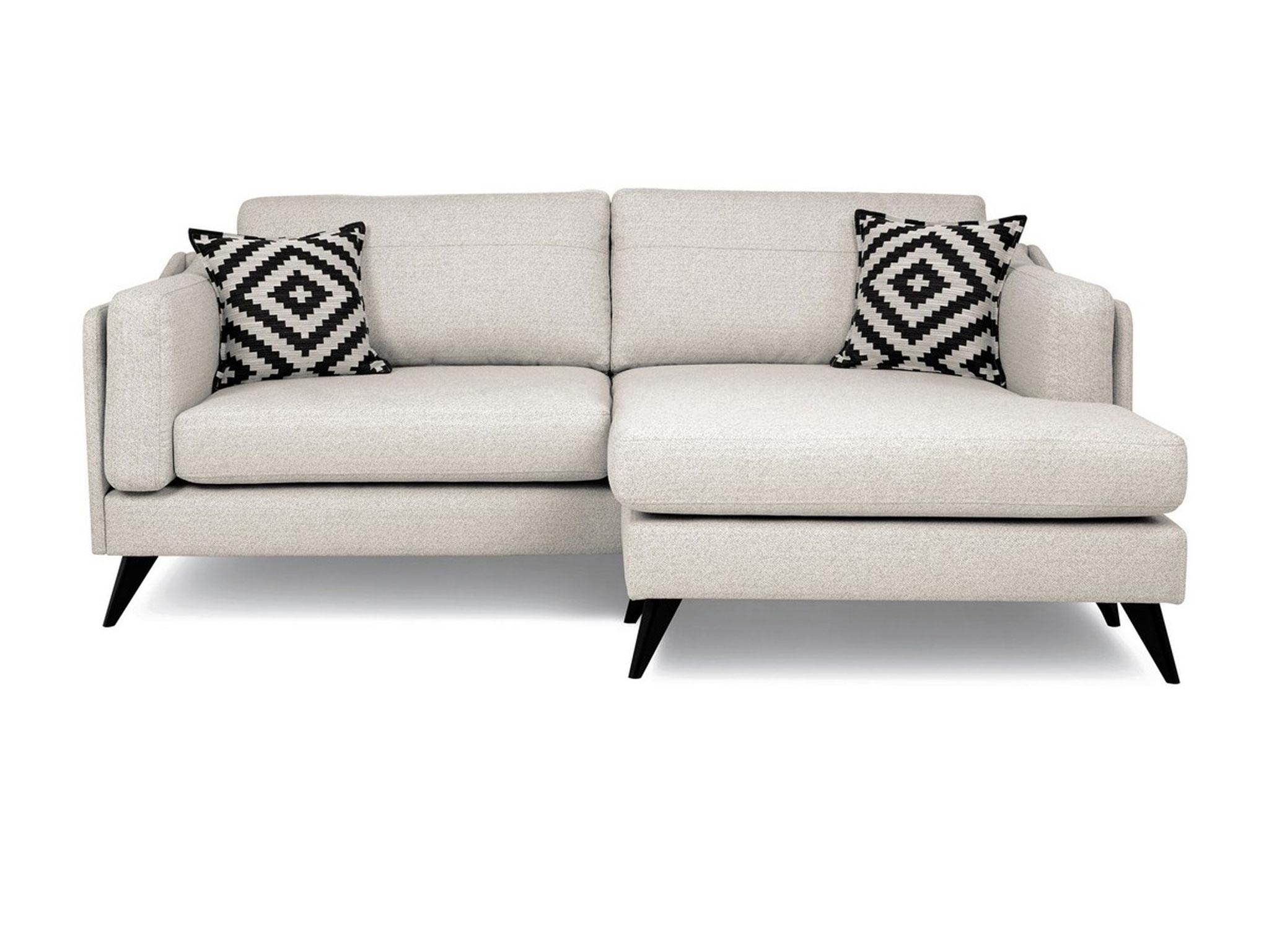 The compact maya lounger shows that room for comfort can be made in small living spaces too the two seater sofa has a chaise end thats perfect for