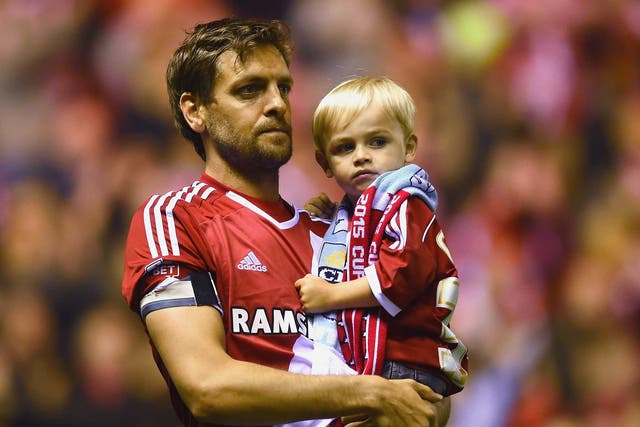 Jonathan Woodgate left Middlesbrough at the end of last season