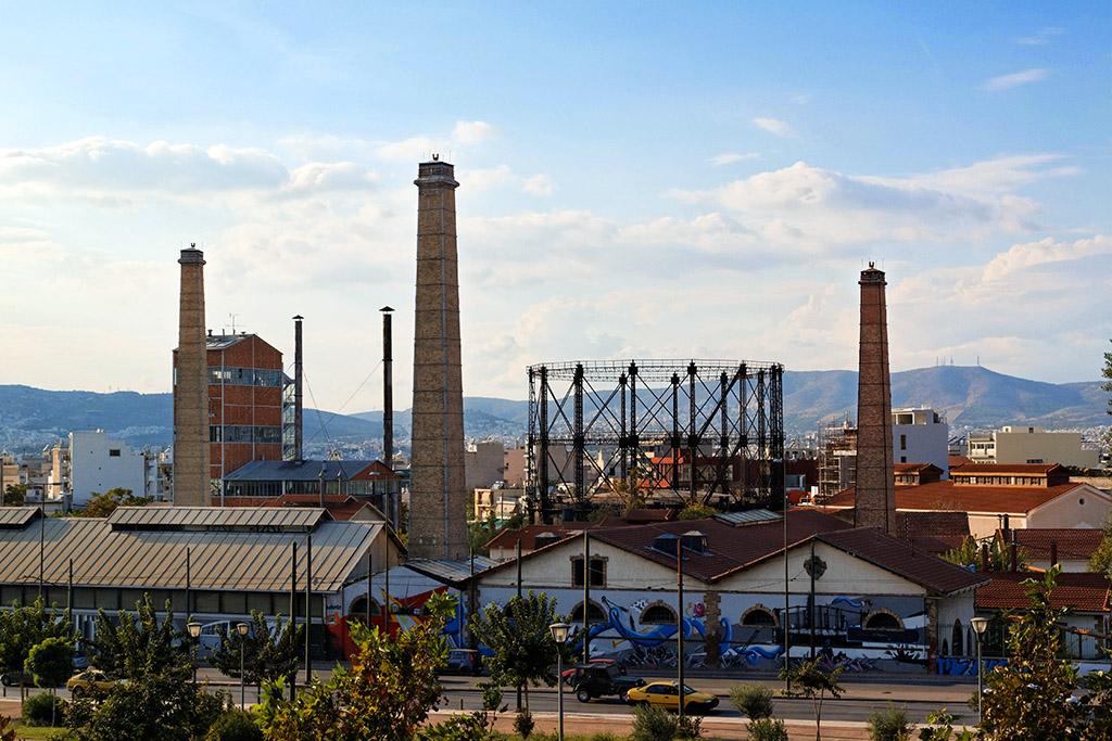 Athens' Technopolis is a 19th-century gasworks repurposed as a hipster-ish hive of music and art