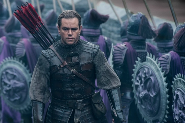 Filmmakers behind The Great Wall have received criticism for casting Matt Damon in lead role