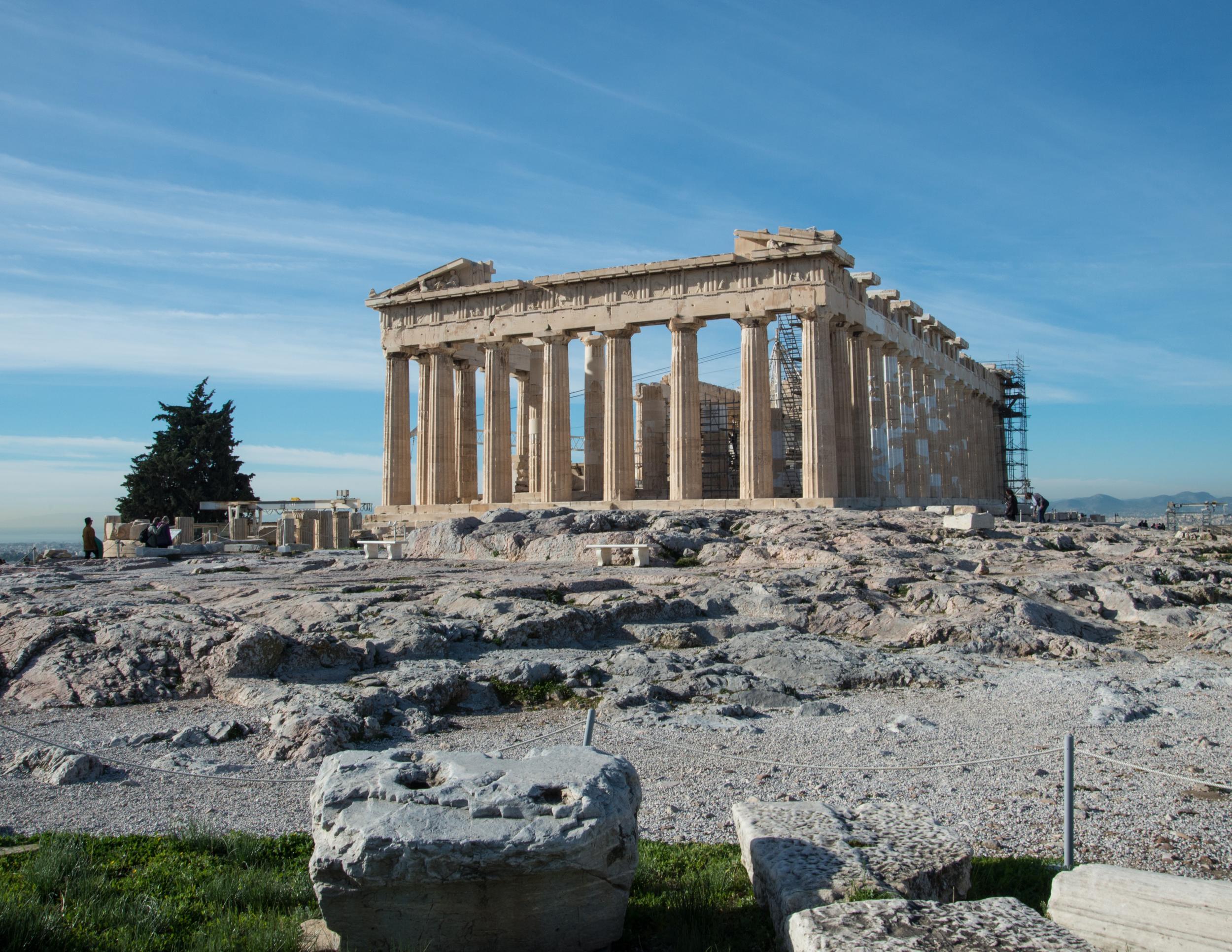 The Parthenon has been the crowning glory of Athens' Acropolis since 447BC