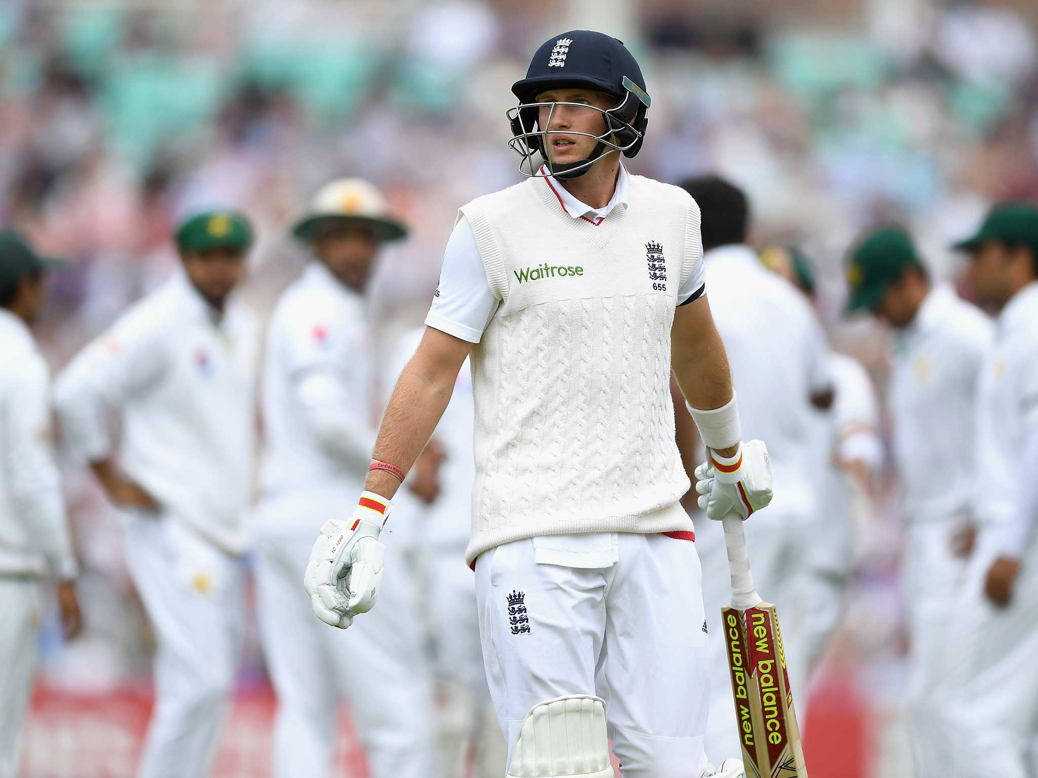 Joe Root endured a frustrating afternoon