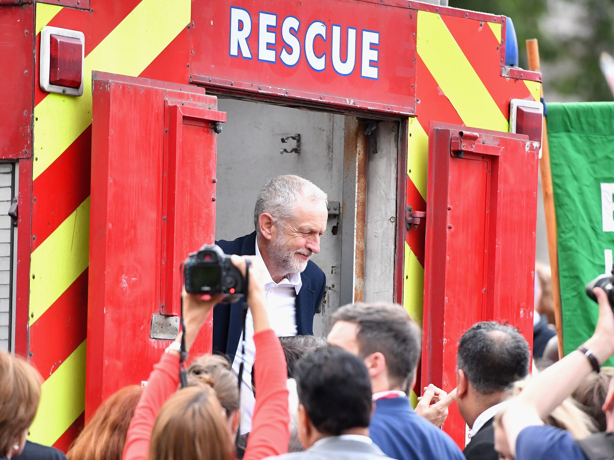The Labour leader is propped up by activists but the Smith camp has little in reply