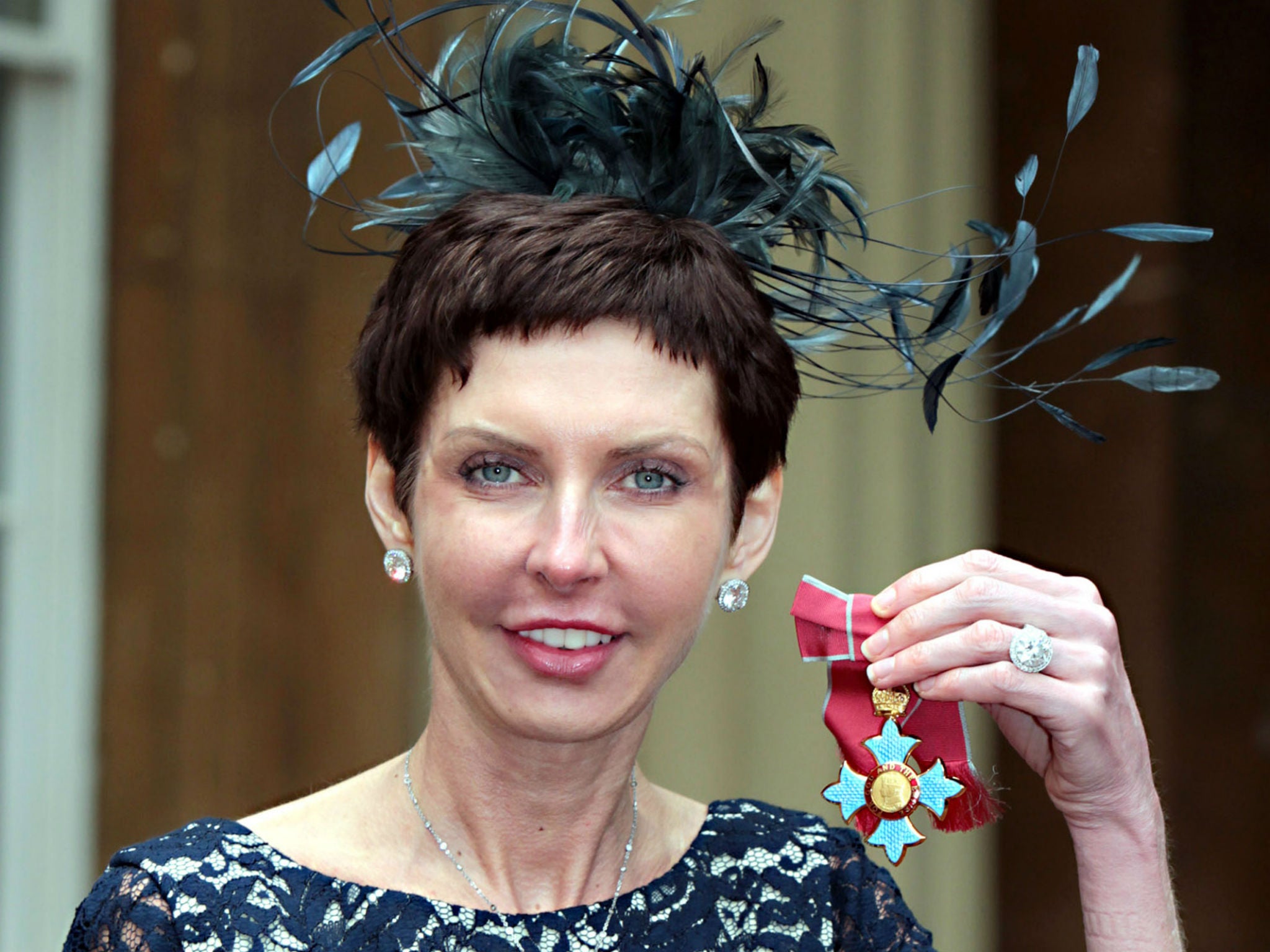 Coates, 48, was awarded a CBE in 2012 for services to the community and business. ‘Forbes’ magazine estimates her net worth at $4.6bn (£3.6bn)