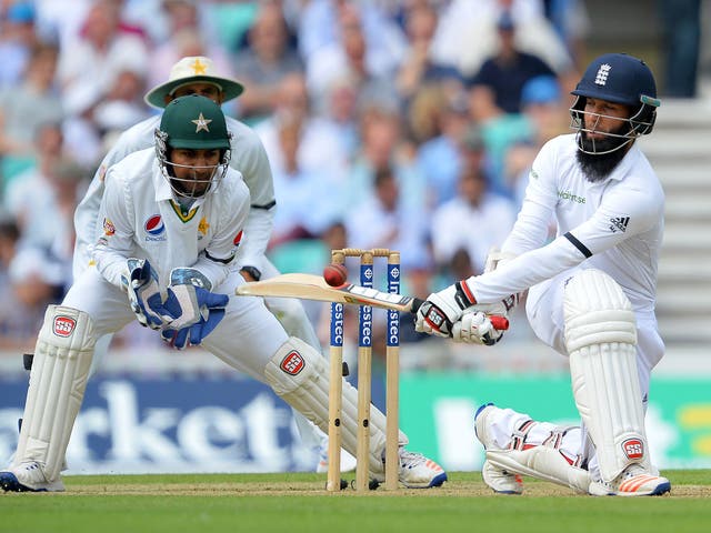 Moeen Ali steadied the ship when England were teetering