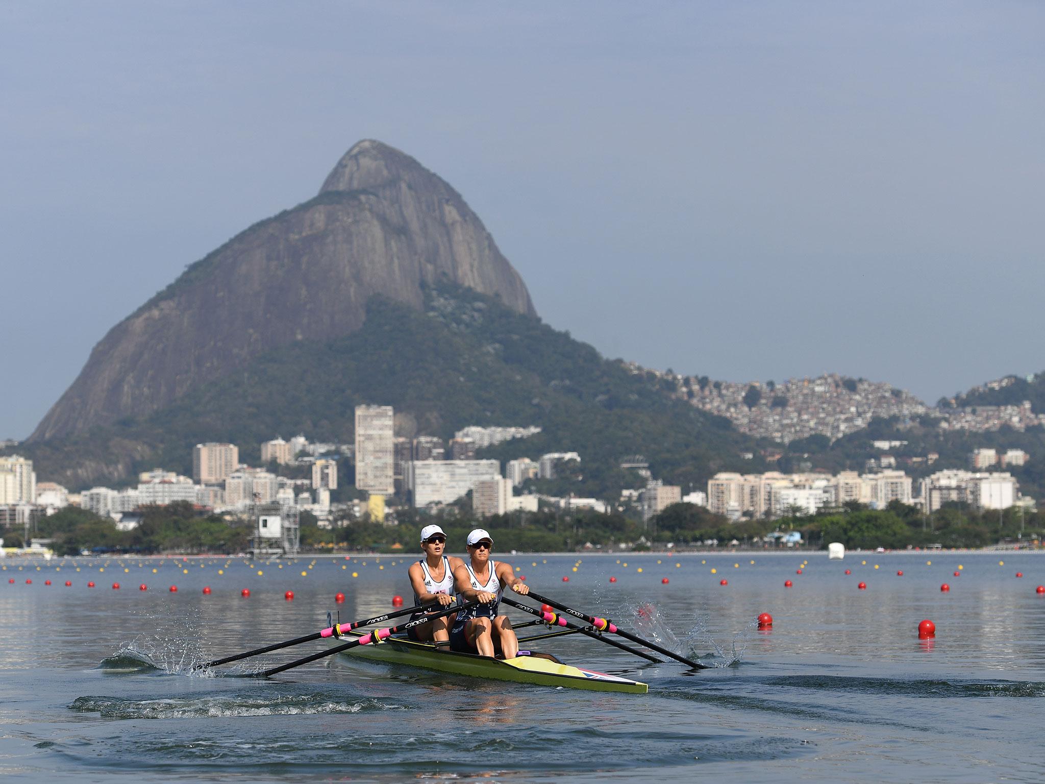 Victoria Thornley and Katherine Grainger on their way to Olympic Silver in Rio