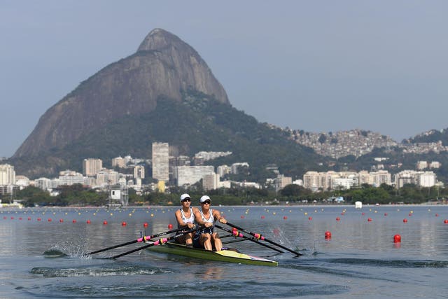 Victoria Thornley and Katherine Grainger on their way to Olympic Silver in Rio
