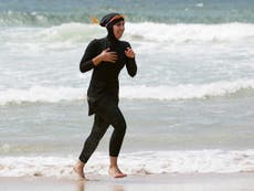 Burkini ban: Second French Riviera resort follows Cannes as mayor says Muslim beachwear is 'unwelcome'
